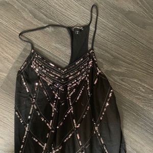 Black Express Tank Top